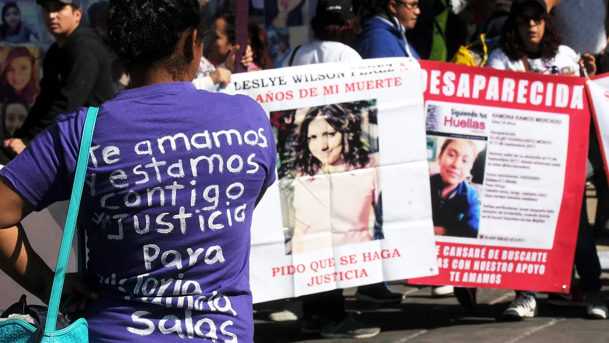 MARCHA DE FAMILIARES DE MUJERES DESAPARECIDAS FOTO.- ERNESTO MUÑOZ (4)